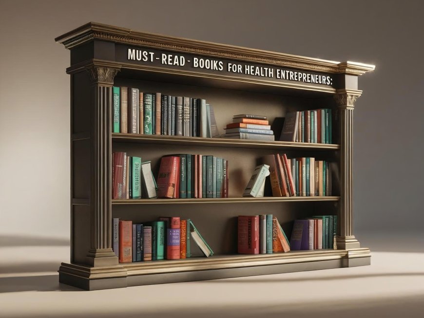 Must-Read Books for Health Entrepreneurs: Wisdom, Strategy & Disruption